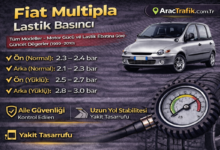 Fiat Multipla Lastik hava Basıncı