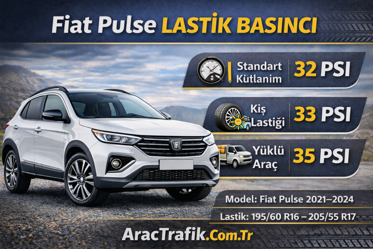 Fiat Pulse Lastik Hava Basıncı