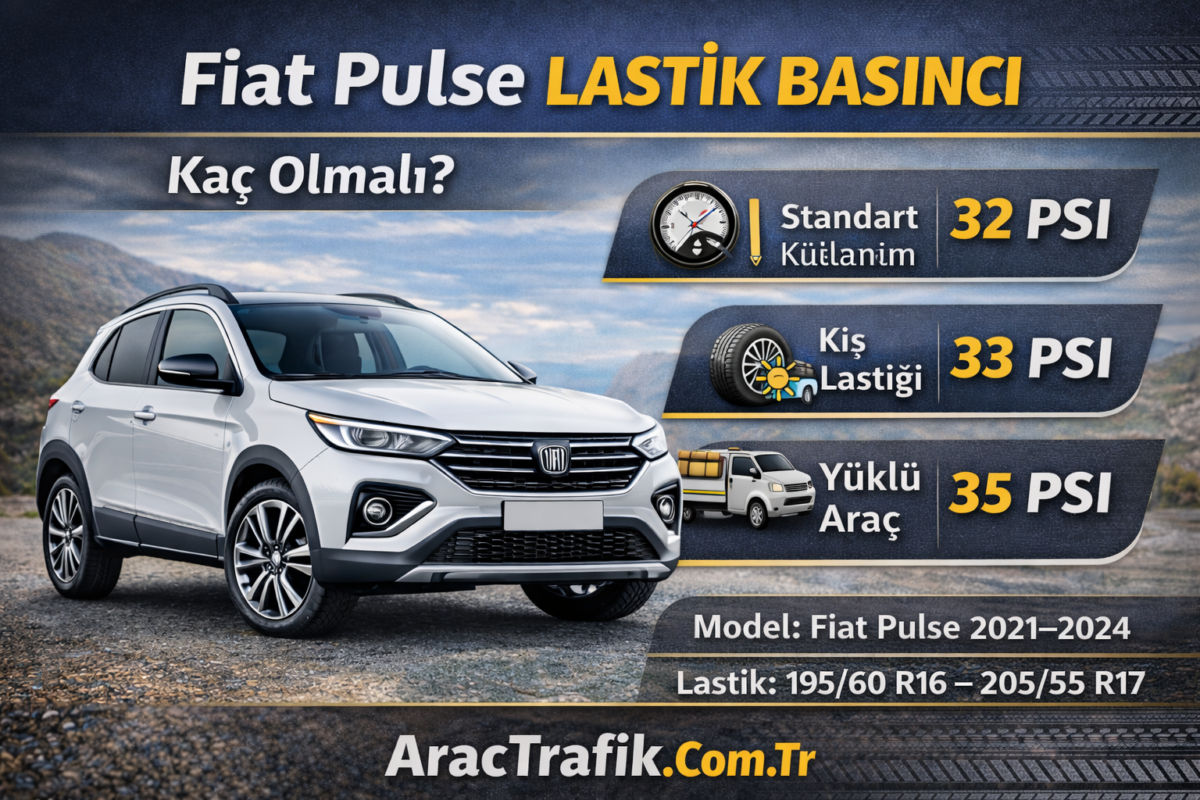 Fiat Pulse Lastik Basıncı