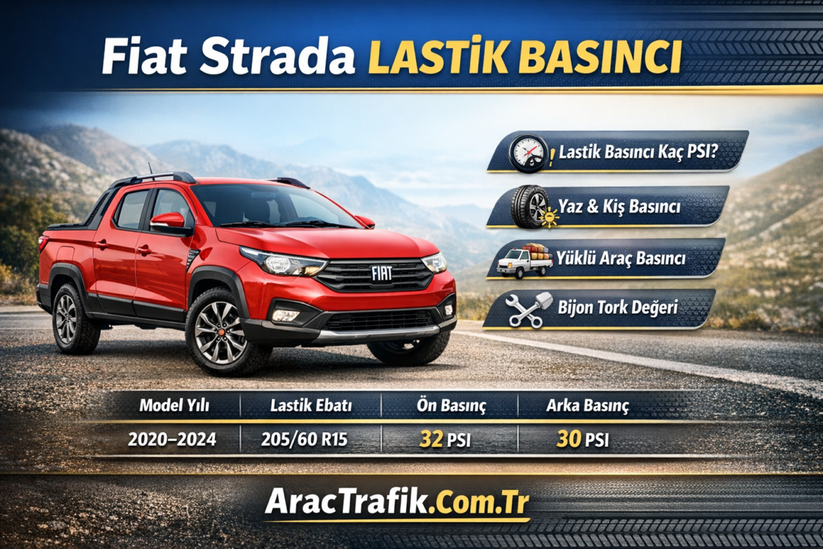 Fiat Strada Lastik Hava Basıncı