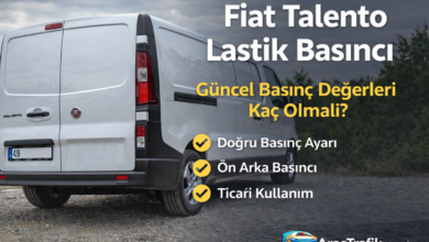 Fiat Talento lastik basıncı