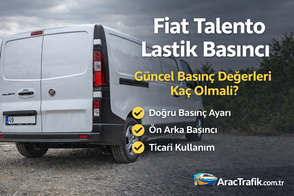 Fiat Talento lastik basıncı
