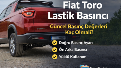 Fiat Toro lastik basıncı kaç olması lazım
