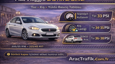 Fiat Viaggio Lastik Basıncı