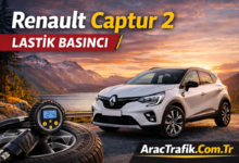 Renault Captur 2 lastik hava basıncı