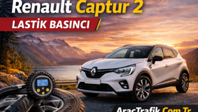 Renault Captur 2 lastik hava basıncı