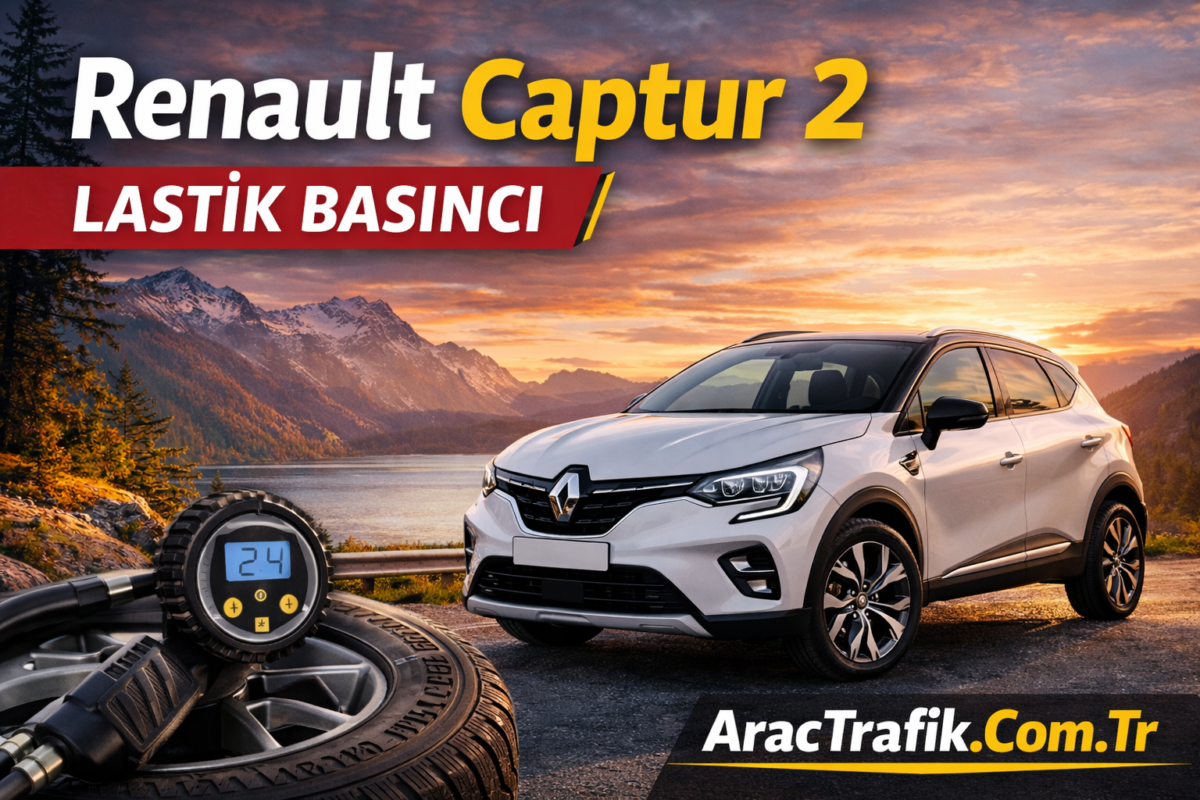 Renault Captur 2 lastik hava basıncı