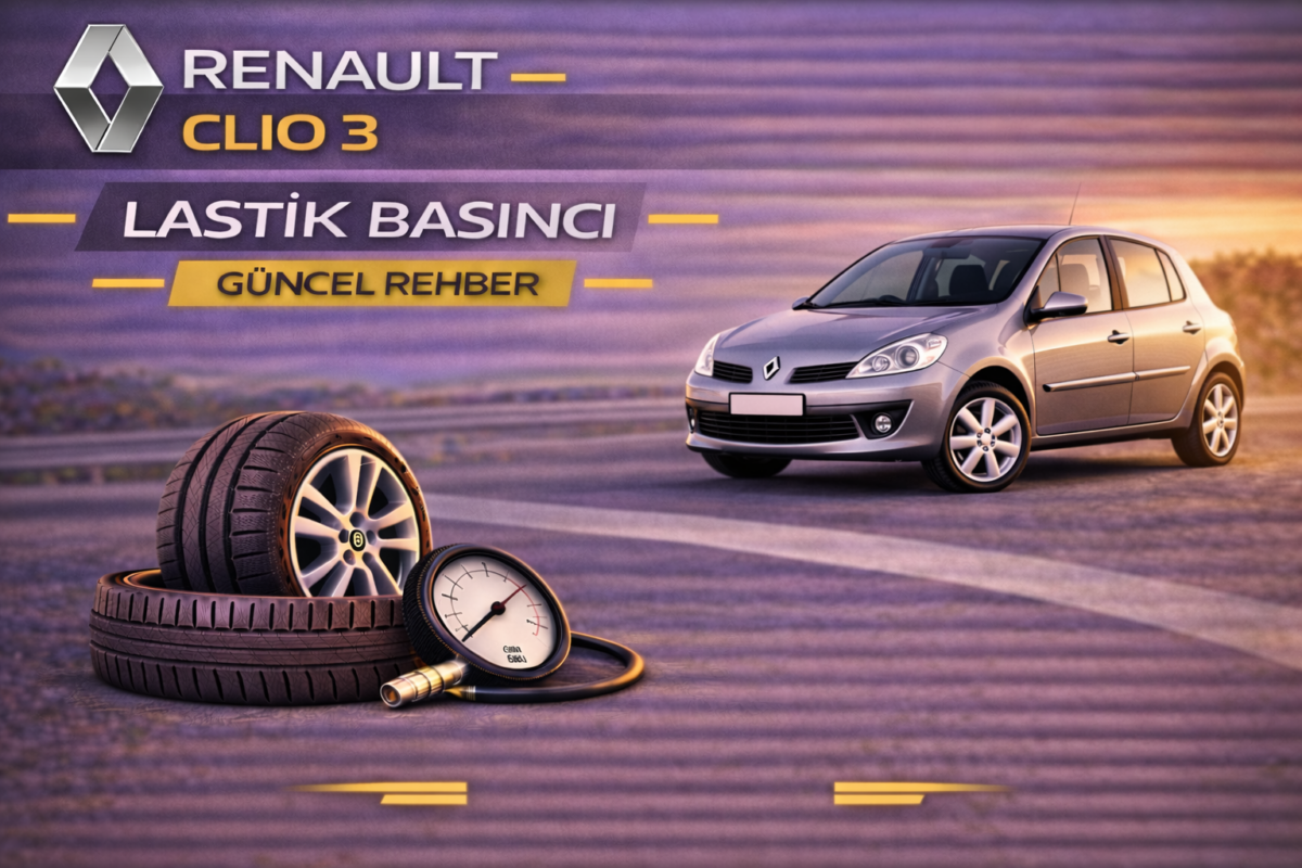 Renault Clio 3 Lastik Hava Basıncı