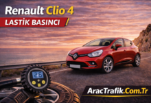 Renault Clio 4 lastik hava basıncı