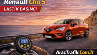 Renault Clio 5 Lastik Hava Basıncı