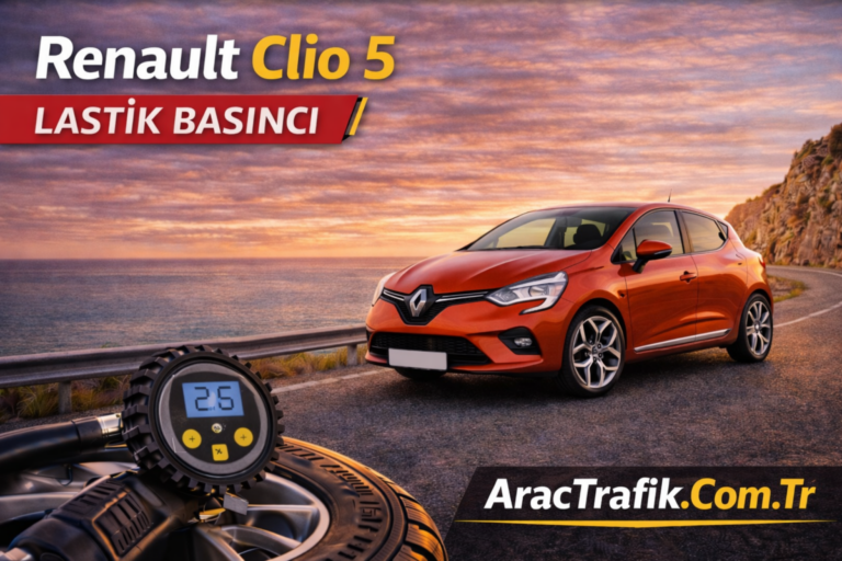 Renault Clio 5 Lastik Basıncı