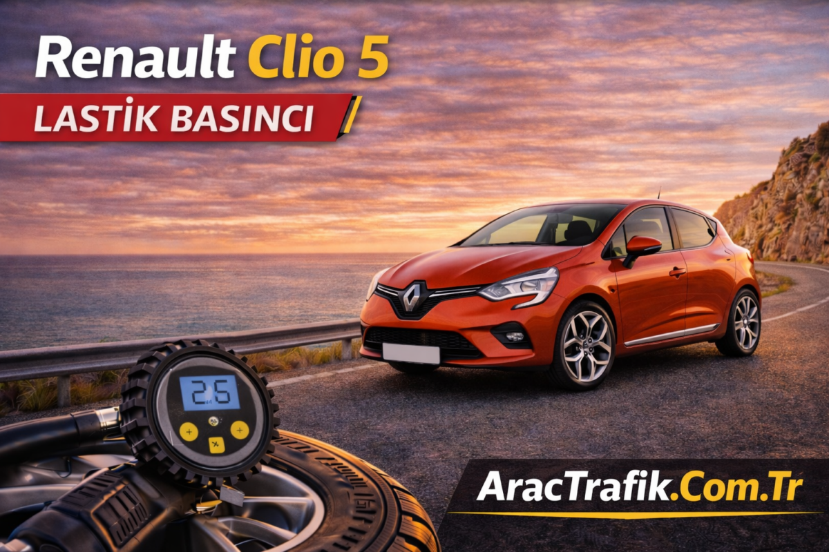 Renault Clio 5 Lastik Hava Basıncı