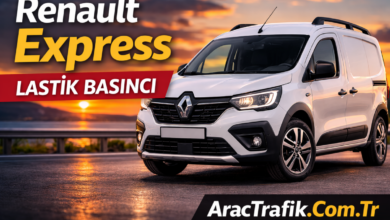 Renault Express lastik hava basıncı