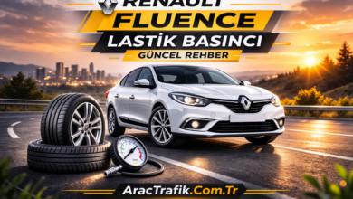 Renault Fluence lastik Hava basıncı