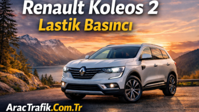 Renault Koleos 2 Lastik Hava Basıncı