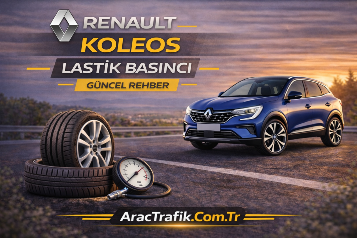 Renault Koleos lastik hava basıncı