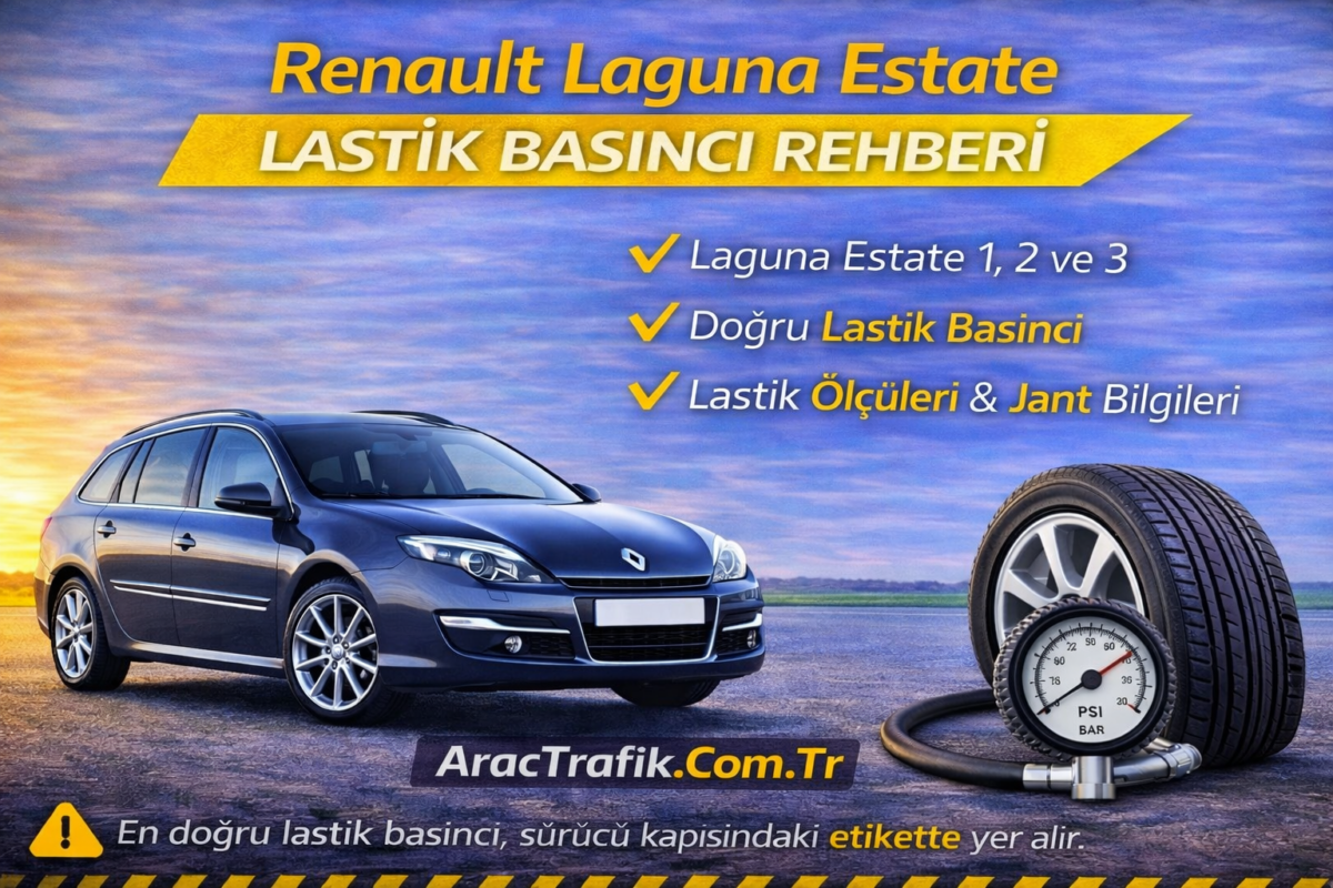Renault Laguna Estate Lastik Hava Basıncı