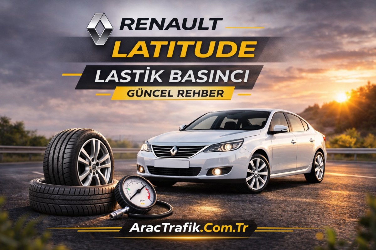 Renault Latitude lastik Hava basıncı