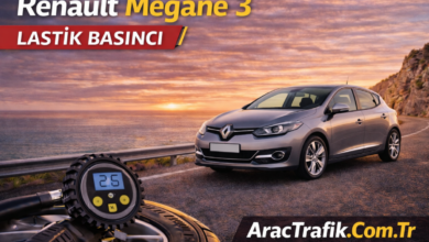 Renault Megane 3 Lastik Hava Basıncı