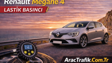 Renault Megane 4 lastik Hava basıncı