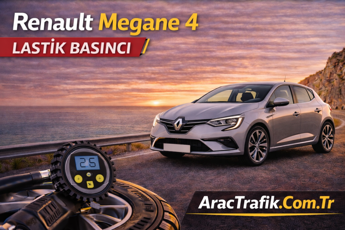 Renault Megane 4 lastik Hava basıncı