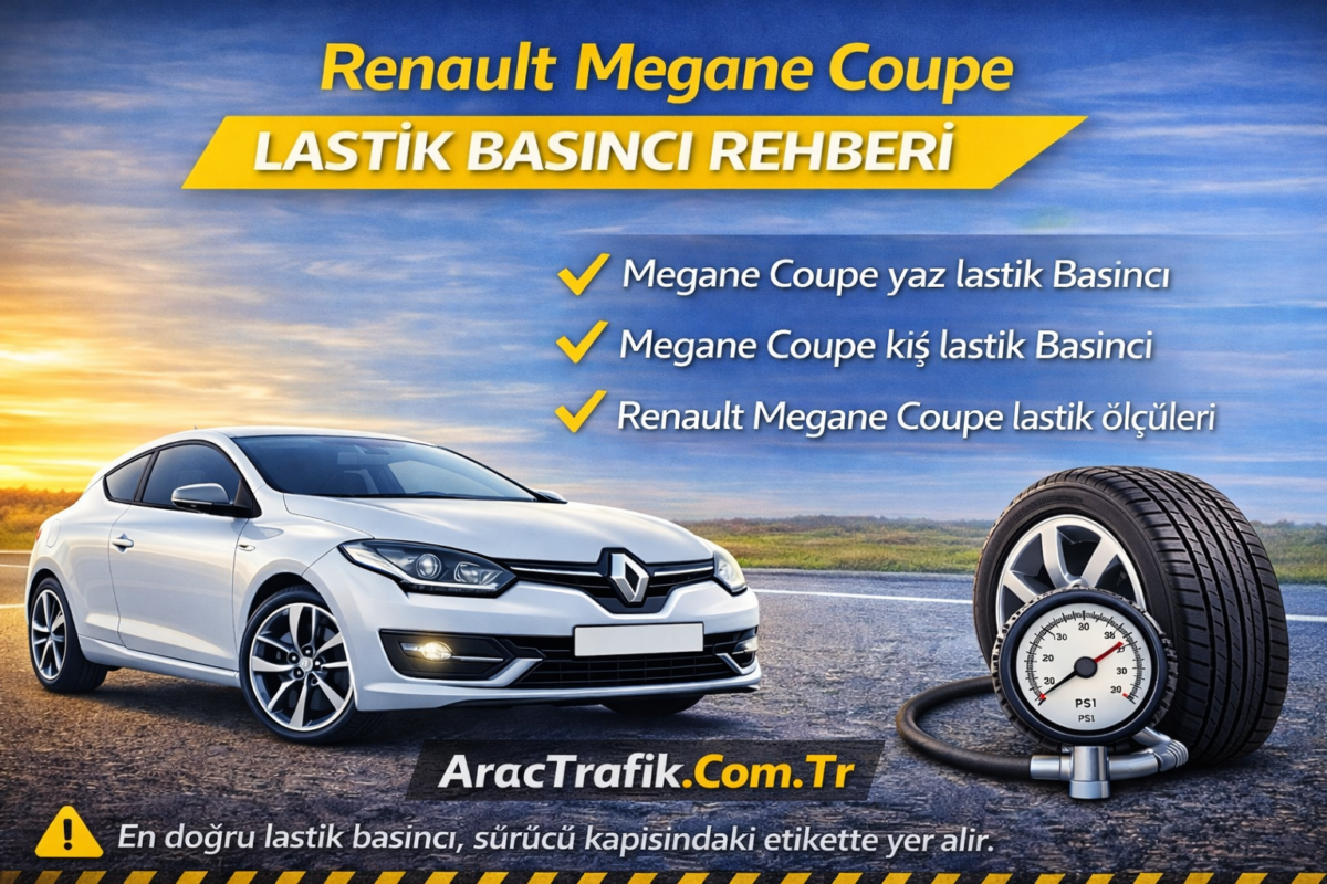 Renault Megane Coupe Lastik Basıncı Hava