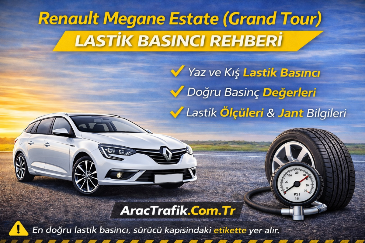 Renault Megane Estate Lastik Hava Basıncı