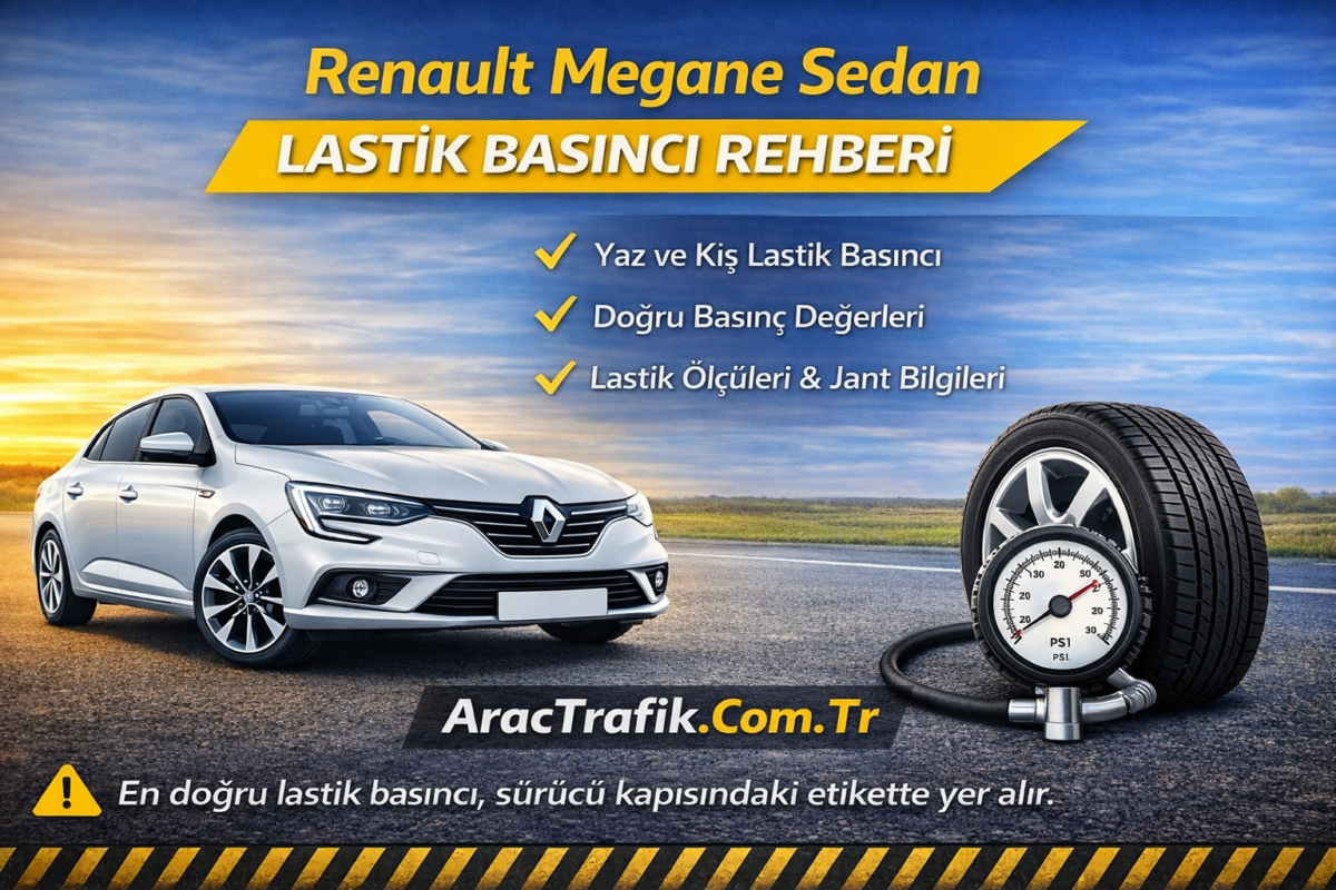 Renault Megane Sedan Lastik Basıncı