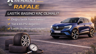 Renault Rafale Lastik Hava Basıncı