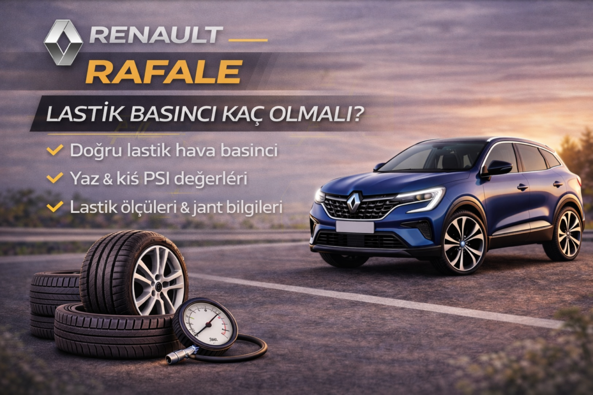 Renault Rafale Lastik Hava Basıncı