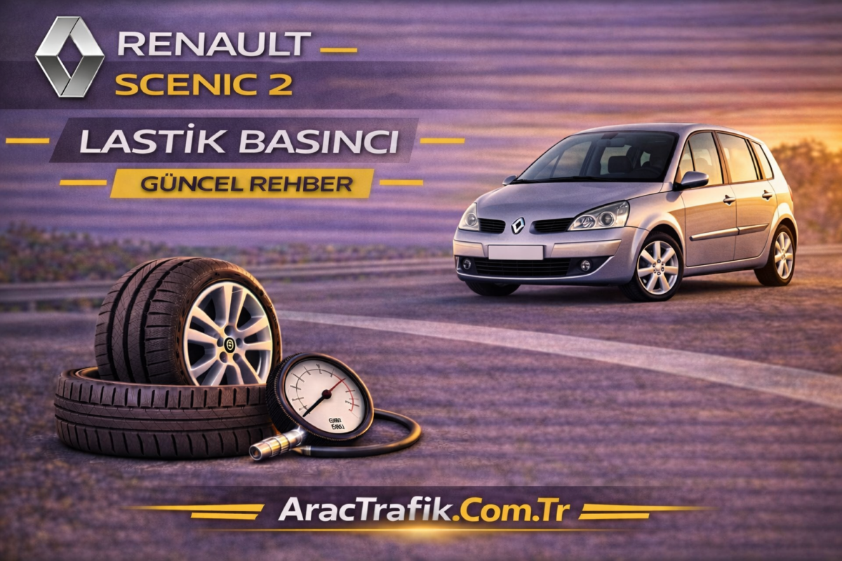 Renault Scenic 2 Lastik Hava Basıncı
