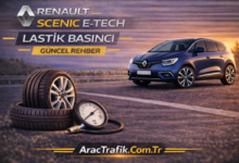 Renault Scenic E Tech Lastik hava basıncı