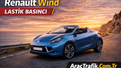 Renault Wind lastik hava basıncı