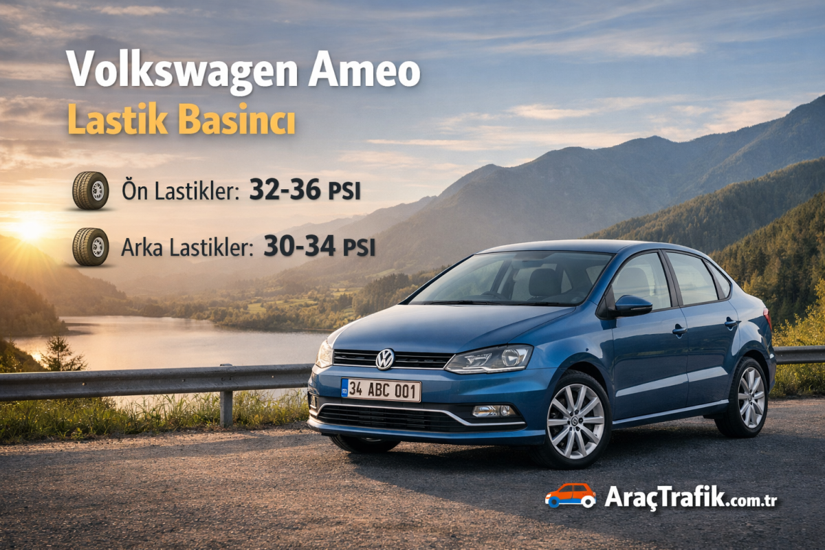Volkswagen Ameo Lastik Basıncı