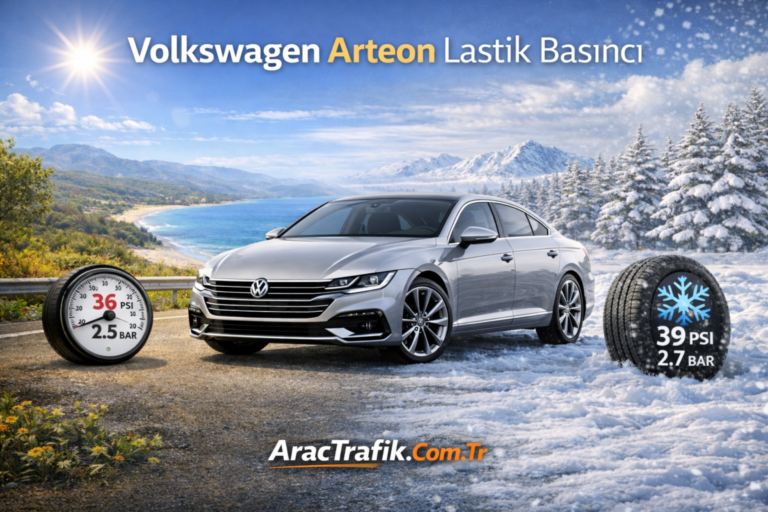 Volkswagen Arteon Lastik Basıncı