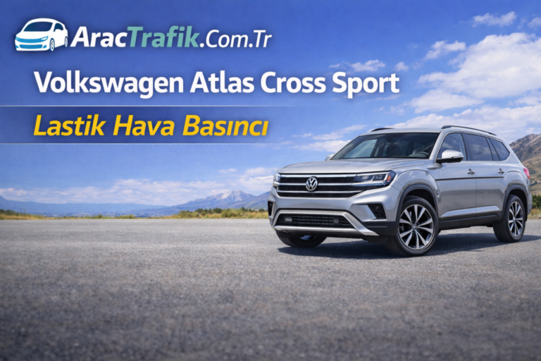 Volkswagen Atlas Cross Sport Lastik Basıncı