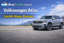 Volkswagen Atlas lastik Hava basıncı