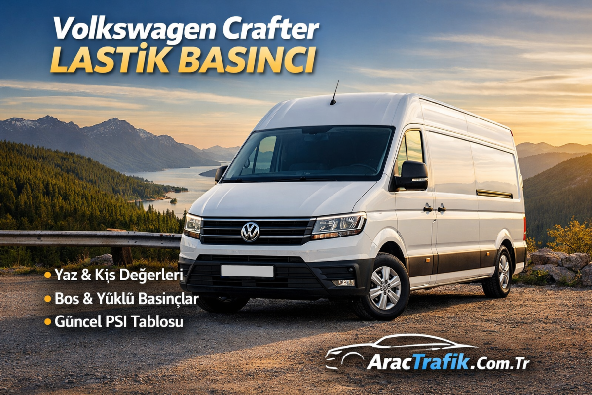 Volkswagen Crafter Lastik Hava Basıncı