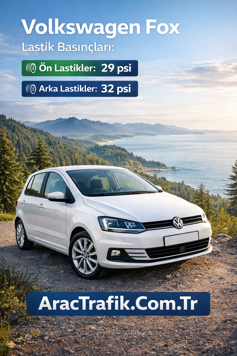 Volkswagen Fox lastik Hava basıncı
