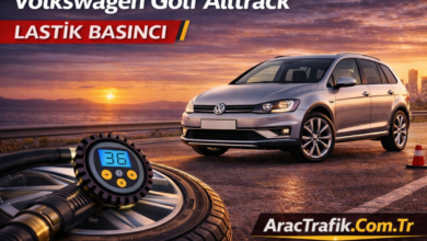 Volkswagen Golf Alltrack Lastik Hava Basıncı