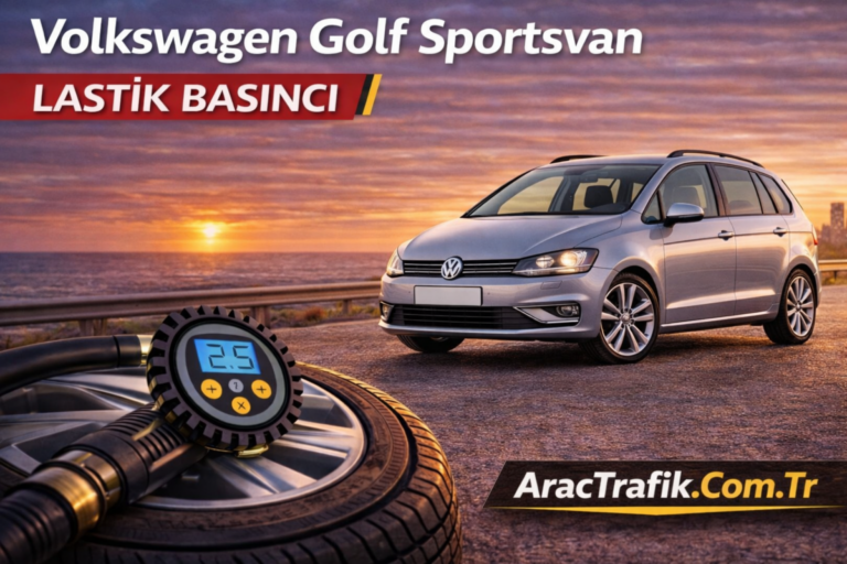 Volkswagen Golf Sportsvan Lastik Basıncı