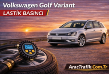 Volkswagen Golf Variant lastik hava basıncı