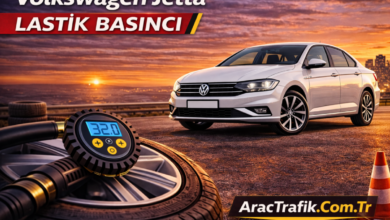 Volkswagen Jetta Lastik Hava Basıncı