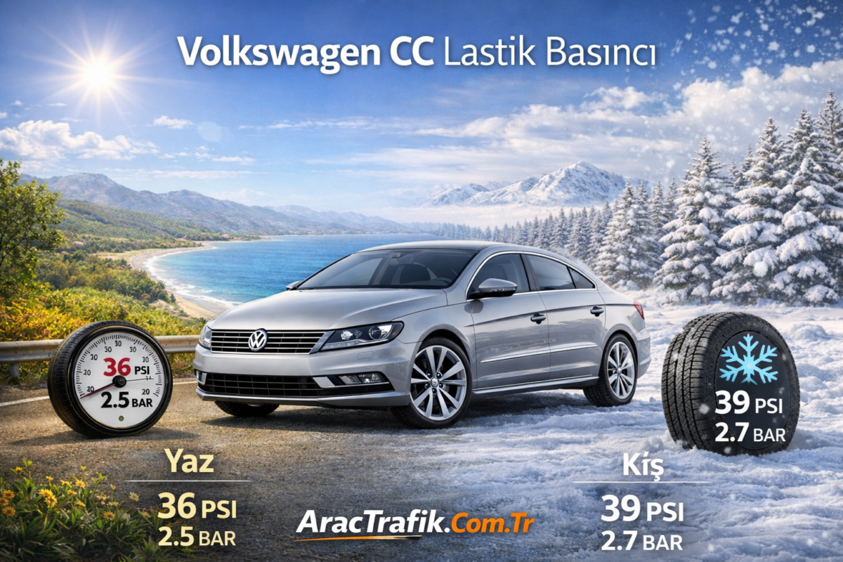 Volkswagen Passat Alltrack Lastik Basıncı