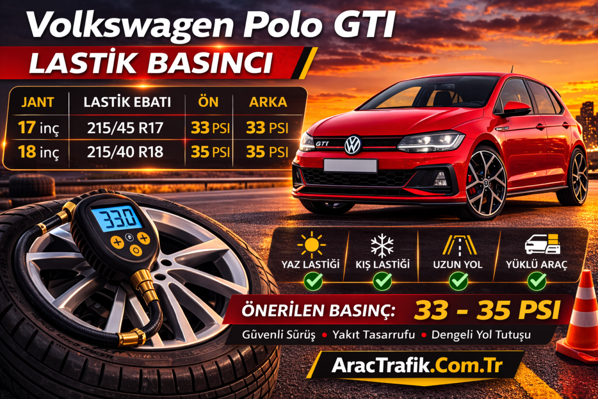 Volkswagen Polo GTI Lastik Basıncı