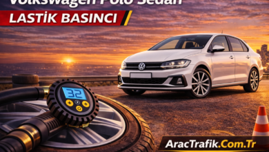 Volkswagen Polo Sedan lastik hava basıncı