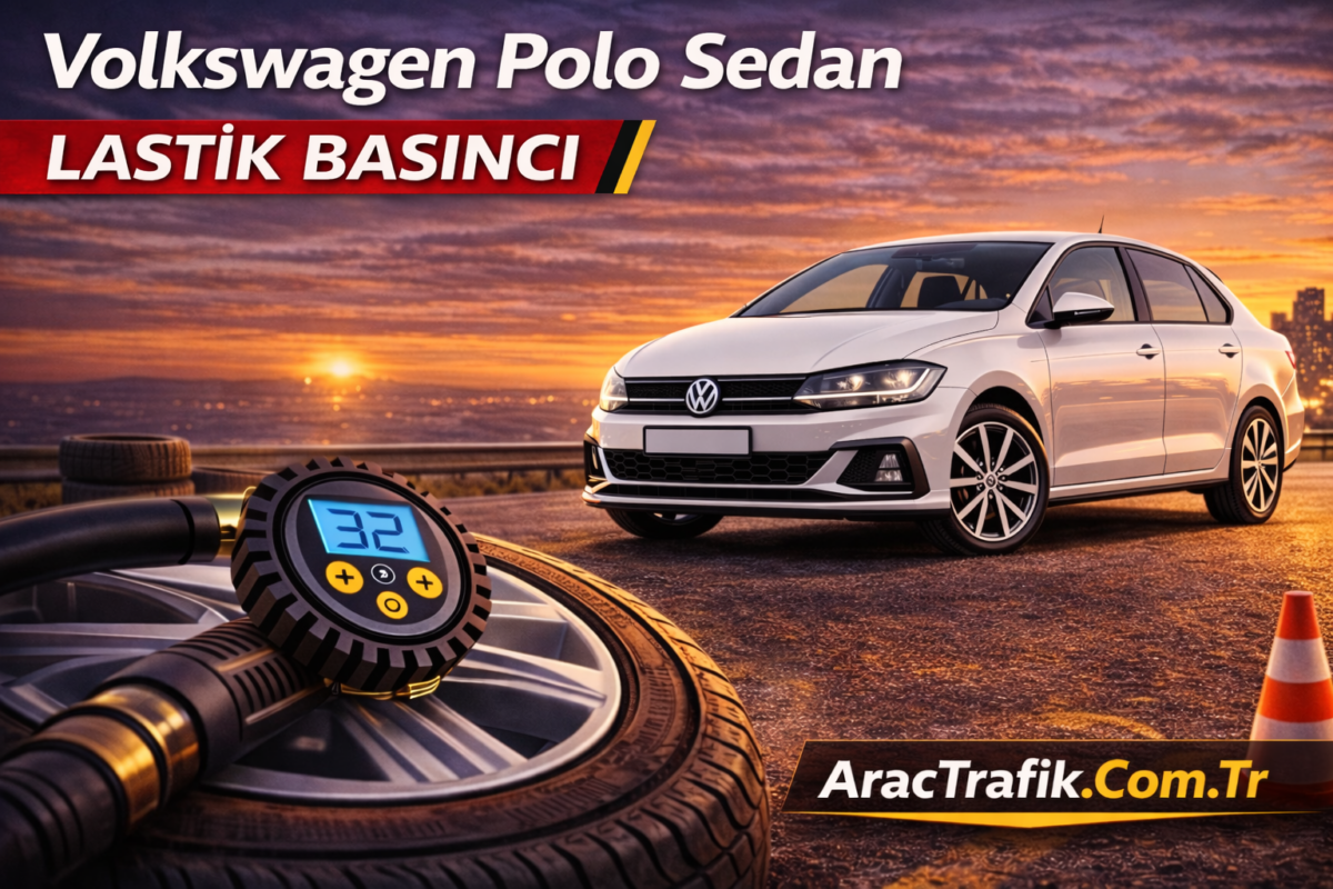 Volkswagen Polo Sedan lastik hava basıncı
