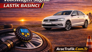 Volkswagen Sagitar Lastik Hava Basıncı