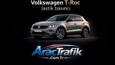 Volkswagen T Roc lastik hava basıncı