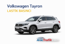 Volkswagen Tayron lastik hava basıncı